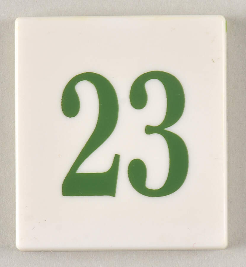 John Deere Perpetual Calendar #23 Tile - No Box by Danbury Mint-1