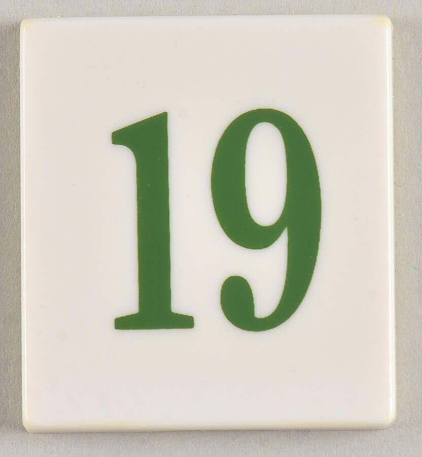 John Deere Perpetual Calendar #19 Tile - No Box by Danbury Mint-1