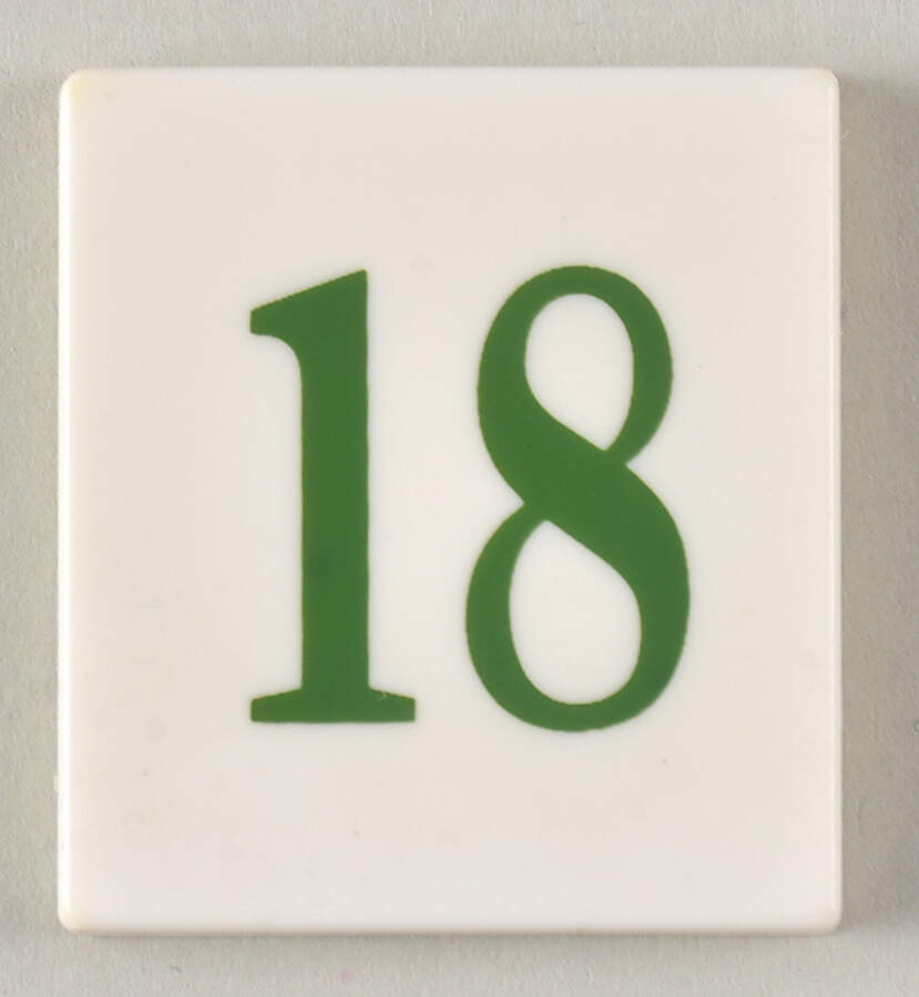 John Deere Perpetual Calendar #18 Tile - No Box by Danbury Mint-1