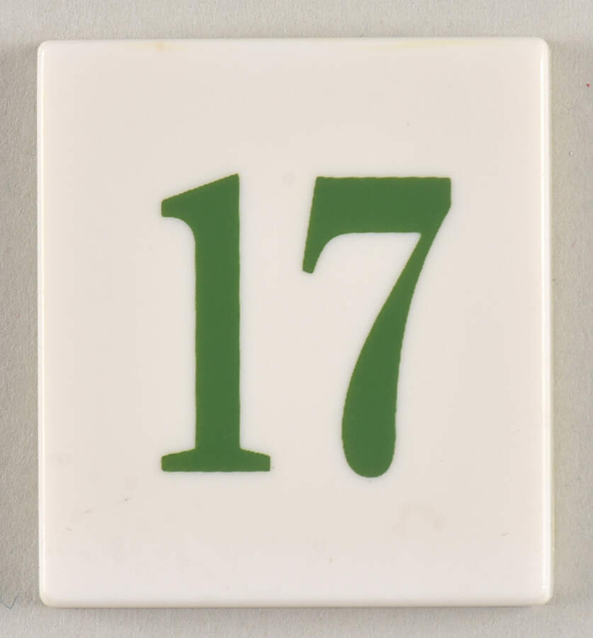 John Deere Perpetual Calendar #17 Tile - No Box by Danbury Mint-1