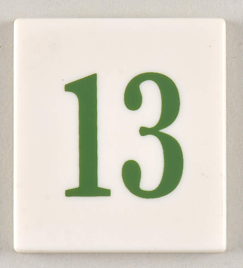 John Deere Perpetual Calendar #13 Tile - No Box by Danbury Mint-1