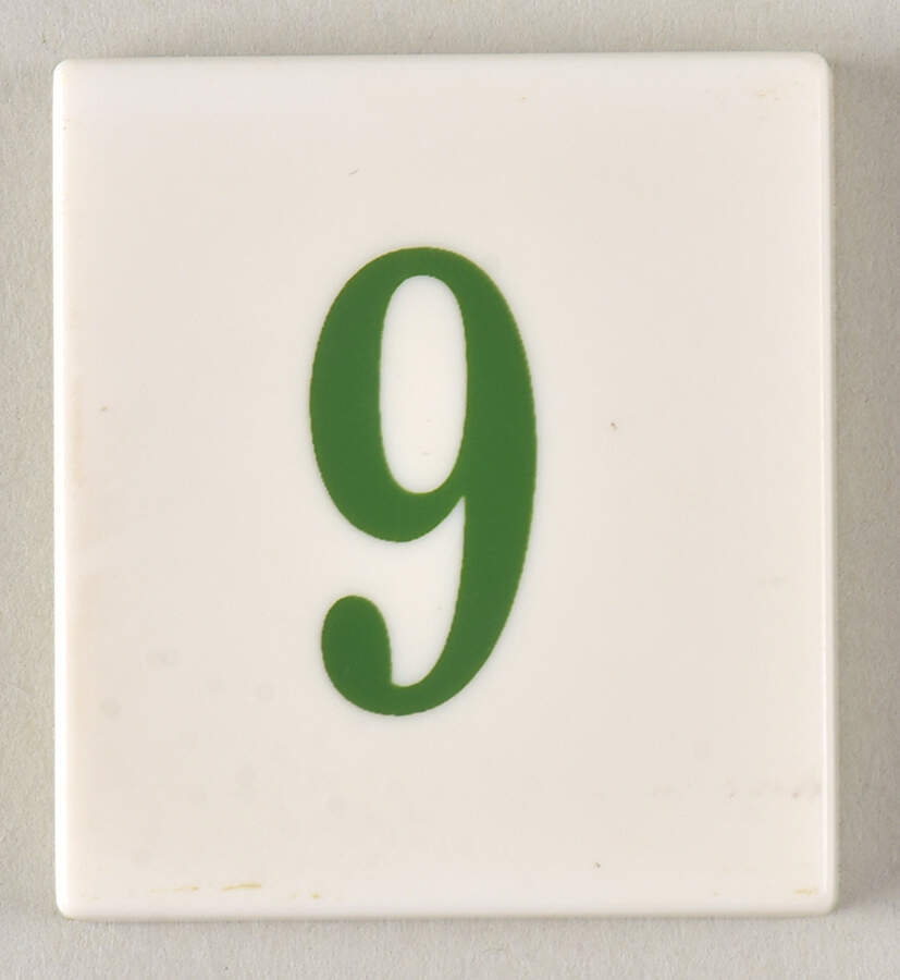 John Deere Perpetual Calendar #9 Tile - No Box by Danbury Mint-1