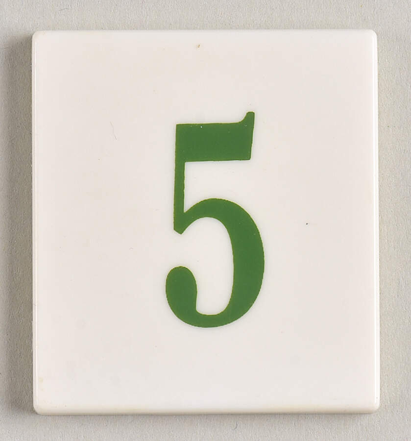 John Deere Perpetual Calendar #5 Tile - No Box by Danbury Mint-1