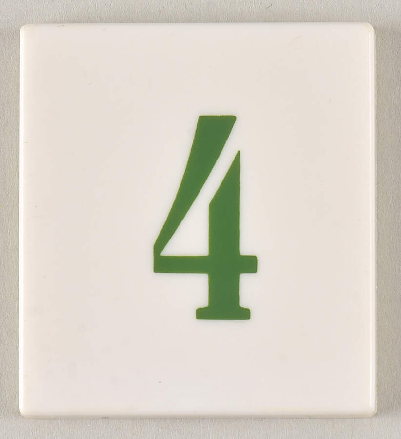 John Deere Perpetual Calendar #4 Tile - No Box by Danbury Mint-1