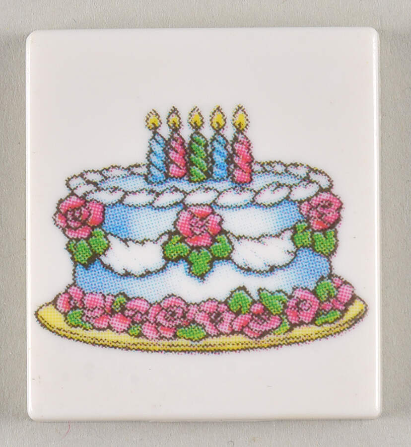 John Deere Perpetual Calendar Birthday Tile - No Box by Danbury Mint-1