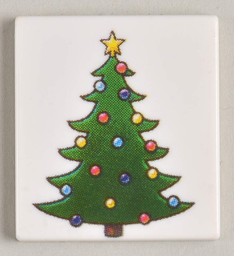 John Deere Perpetual Calendar Christmas Tile - No Box by Danbury Mint-1