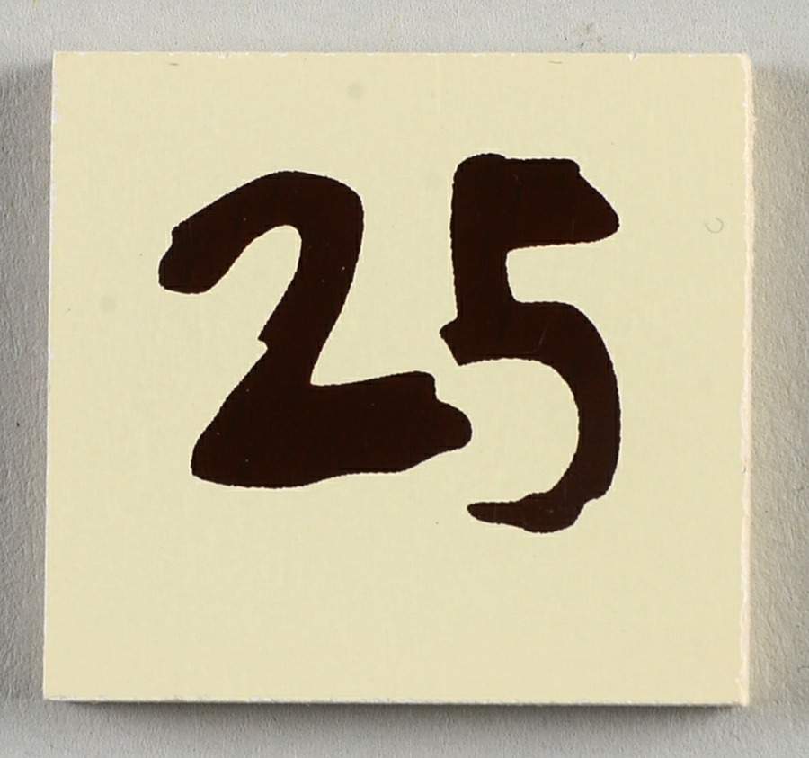 Boyds Bear Calendar Perpetual #25 Tile - No Box by Danbury Mint-1
