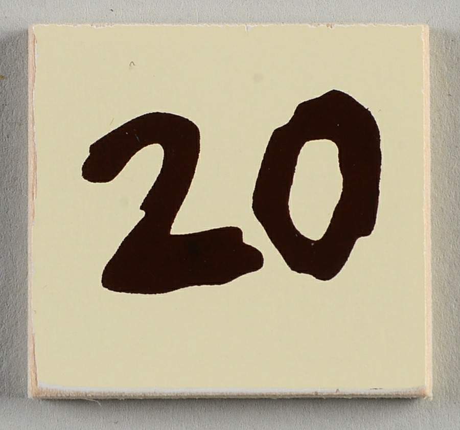 Boyds Bear Calendar Perpetual #20 Tile - No Box by Danbury Mint-1