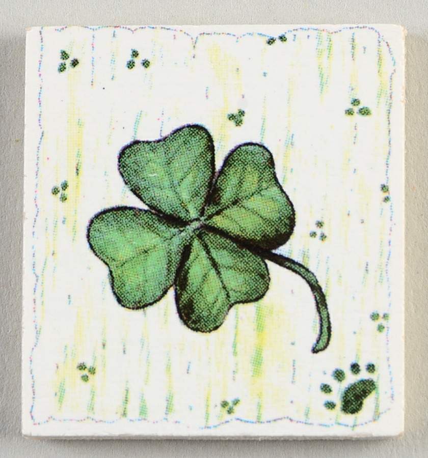 Boyds Bear Calendar Perpetual St Patrick's Day Tile - No Box by Danbury Mint-1