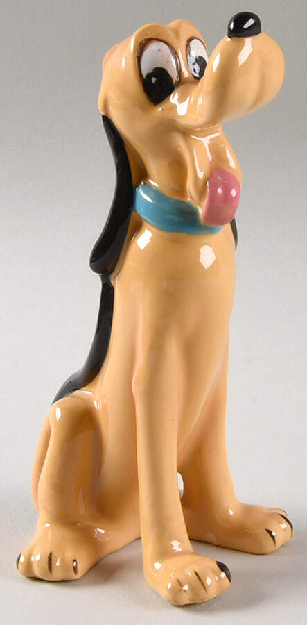 Disney Figurines Pluto-Blue Collar - No Box by Disney-1