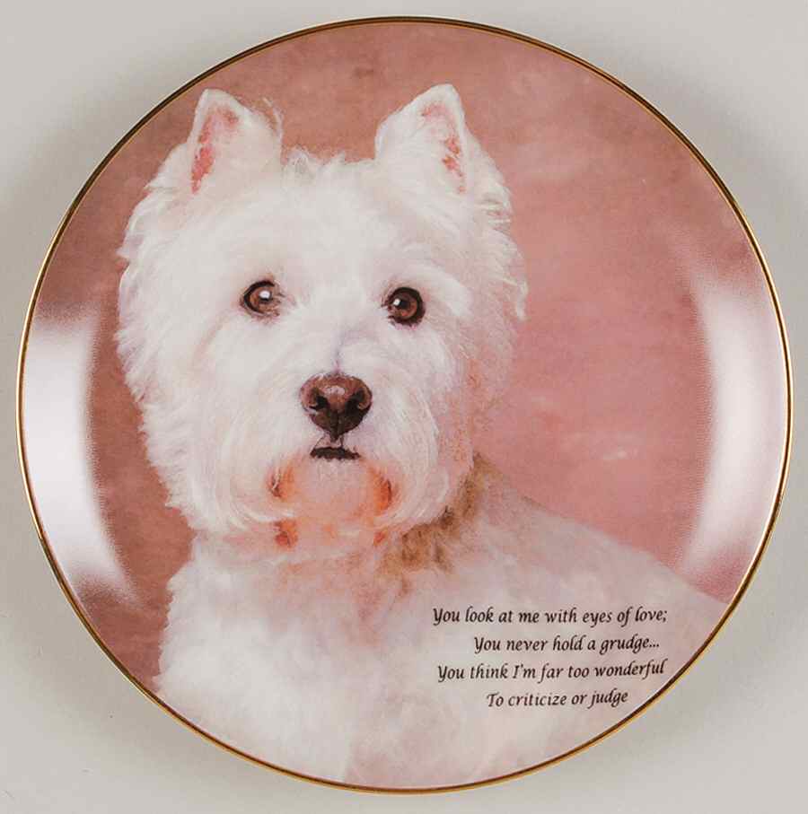 Beloved Westies Eyes Of Love - No Box by Danbury Mint-1