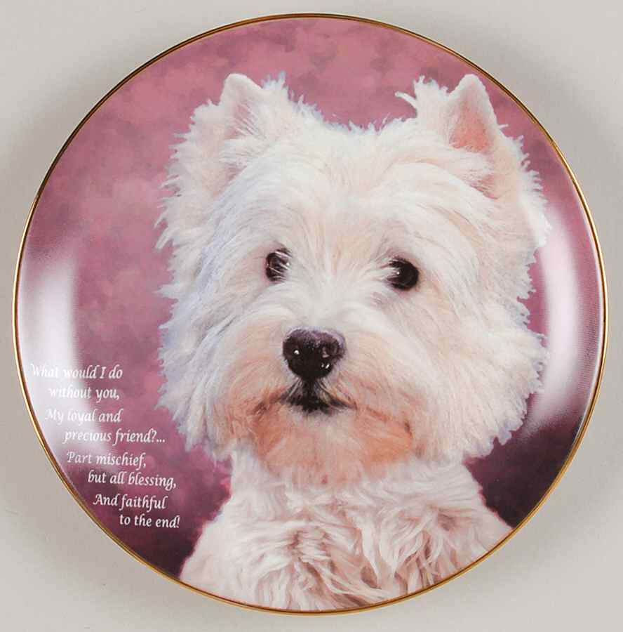 Beloved Westies Loyal And Precious - No Box by Danbury Mint-1