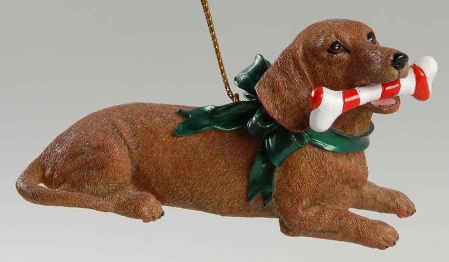 Delightful Dachsunds Christmas Dinner - No Box by Danbury Mint-1