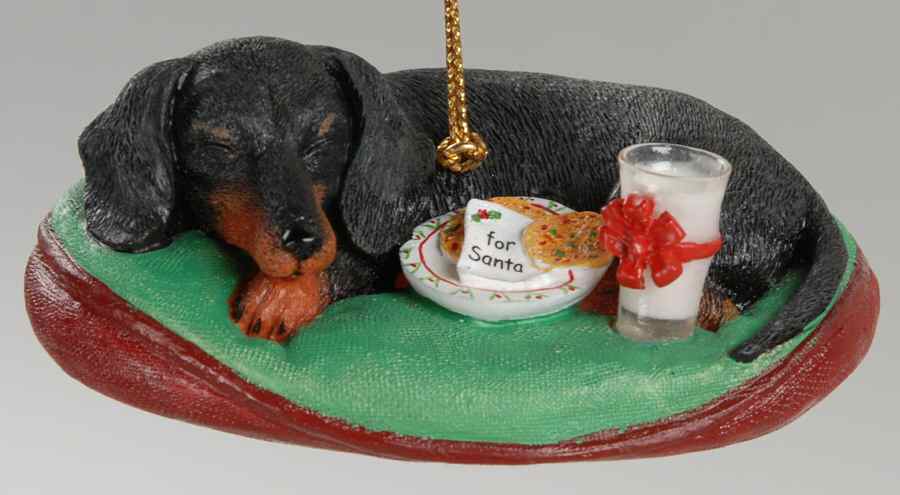 Delightful Dachsunds Dog Tired - No Box by Danbury Mint-1