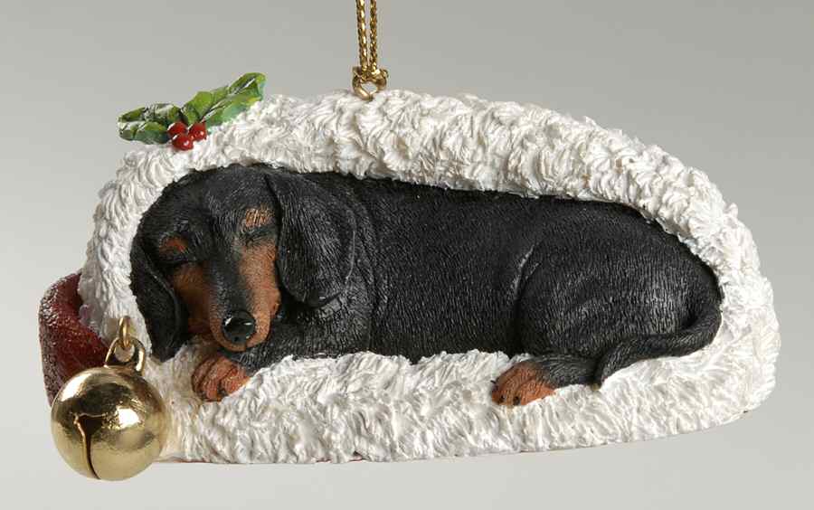 Delightful Dachsunds Stocking Snooze - No Box by Danbury Mint-1