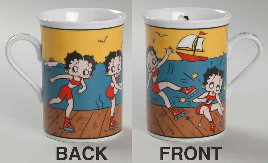 Betty Boop Mug Boardwalk Betty - No Box by Danbury Mint-1