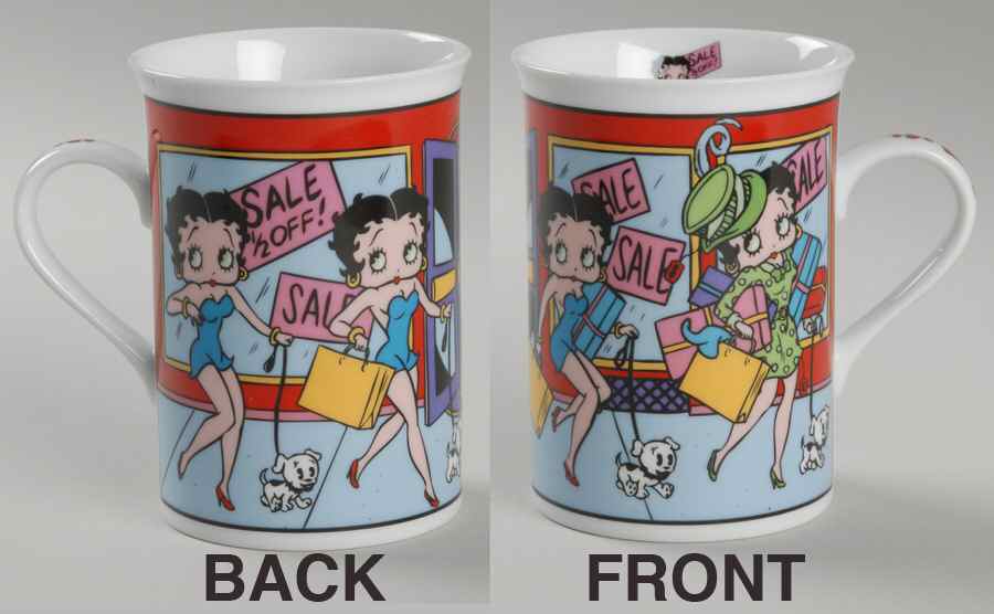 Betty Boop Mug Shopping Spree Betty - No Box by Danbury Mint-1