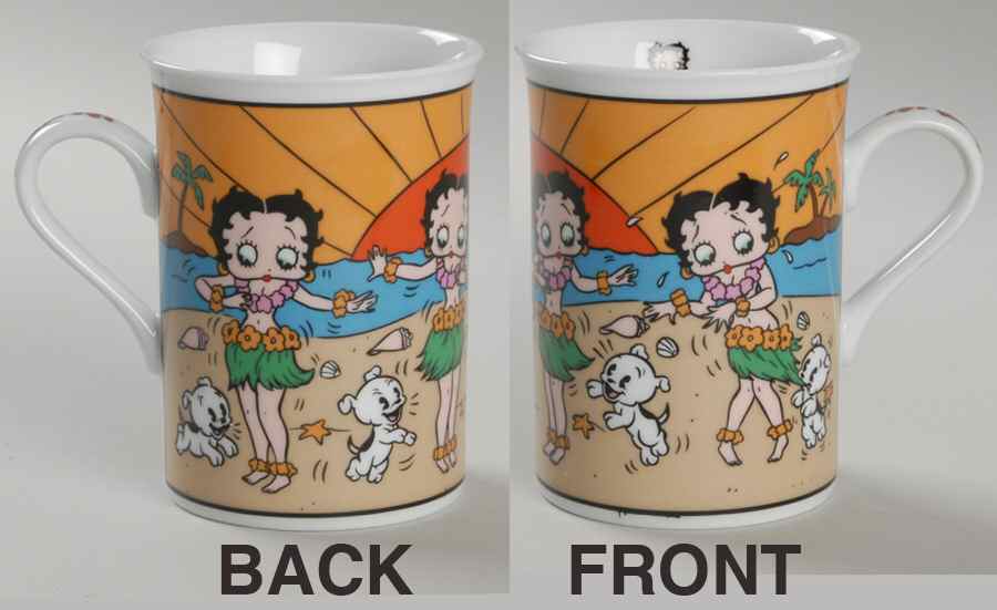Betty Boop Mug Aloha Betty - Boxed by Danbury Mint-1