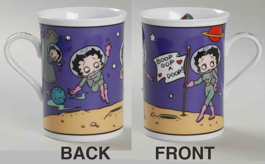 Betty Boop Mug One Small Step For Betty - No Box by Danbury Mint-1