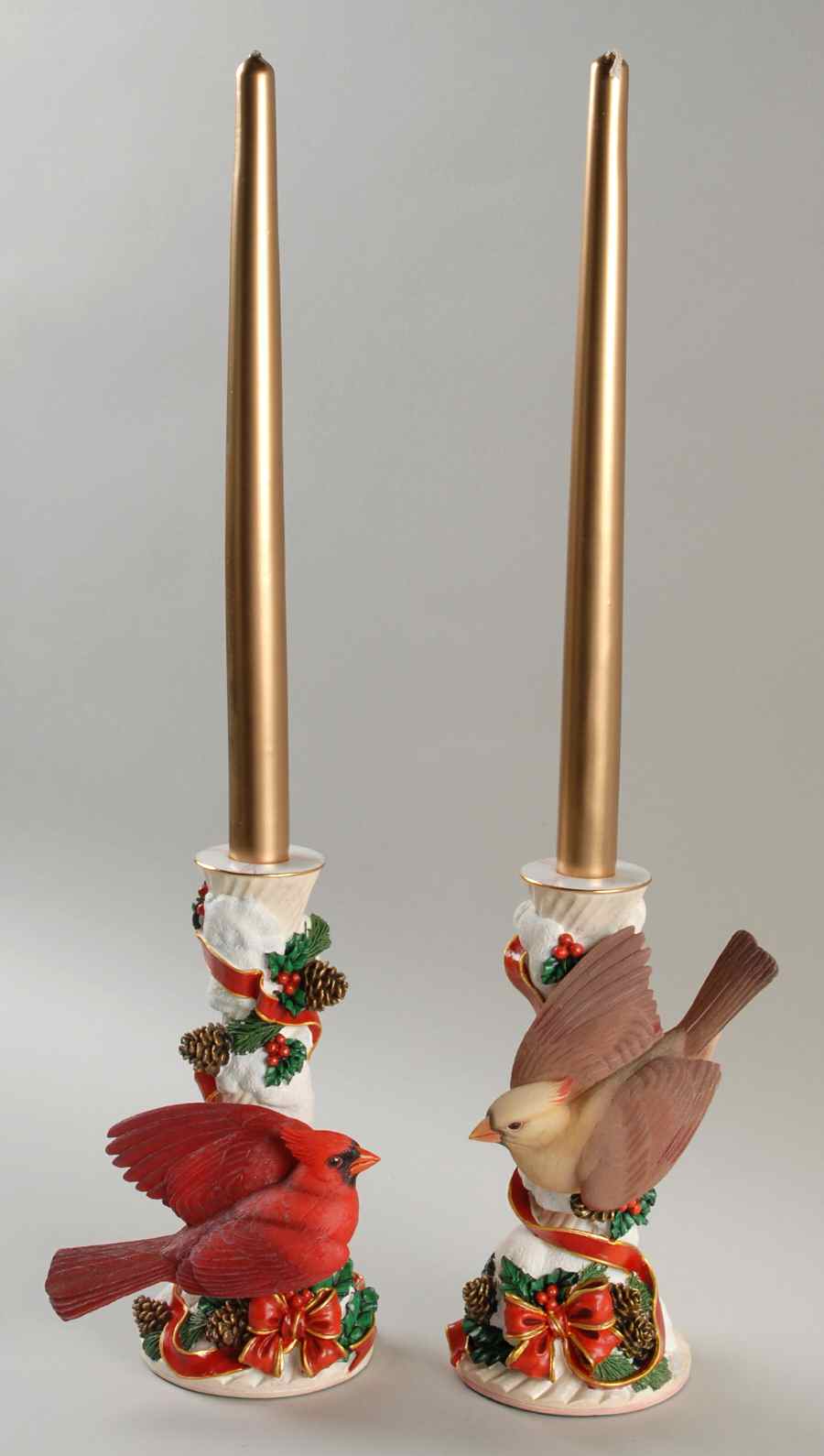 Winter Enchantment Candlesticks Winter Enchantment Candlestick-Pair - With Box by Danbury Mint-1