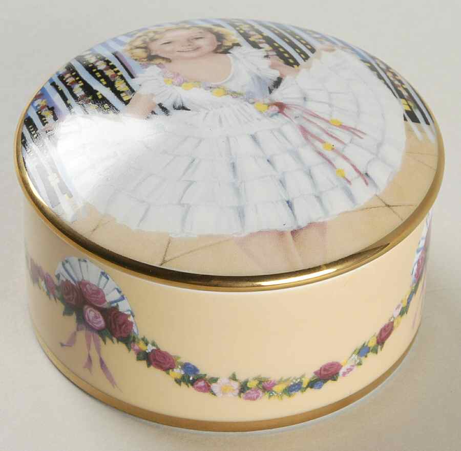 Shirley Temple Music Box Baby Take A Bow - No Box by Danbury Mint-1