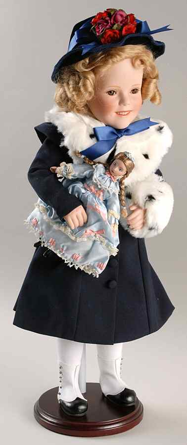 Shirley Temple Dolls 75th Birthday- The Little Princess - Boxed by Danbury Mint-1