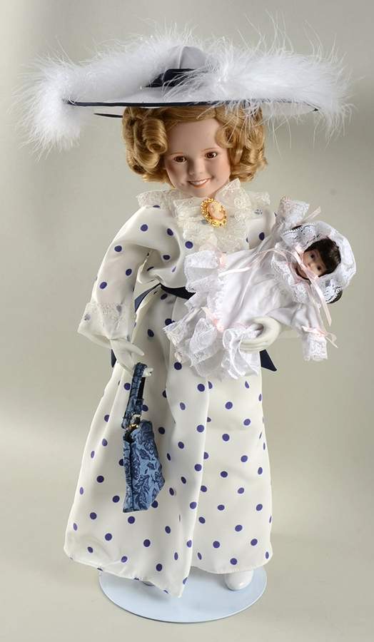 Shirley Temple Dolls All Dolled Up - Bright Eyes - Boxed by Danbury Mint-1