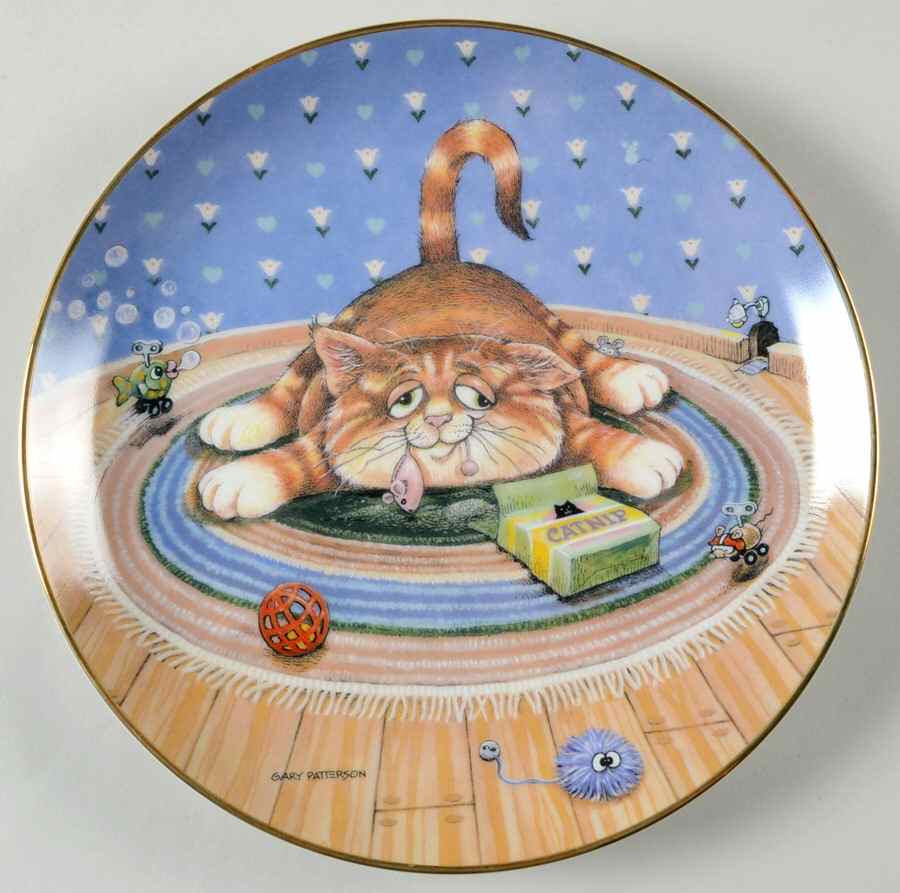 Comical Cats Happiness - No Box by Danbury Mint-1