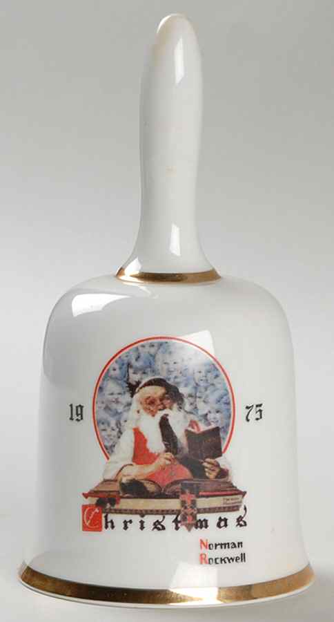 Rockwell Christmas Bell 1975 - No Box by Dave Grossman-1