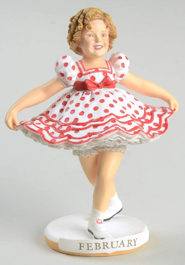 Shirley Temple Calendar February - No Box by Danbury Mint-1