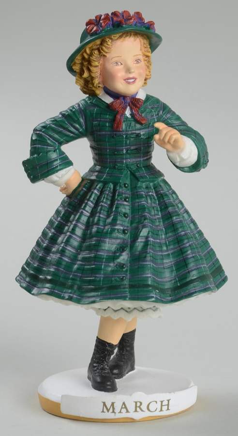 Shirley Temple Calendar March - No Box by Danbury Mint-1
