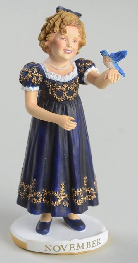 Shirley Temple Calendar November - No Box by Danbury Mint-1