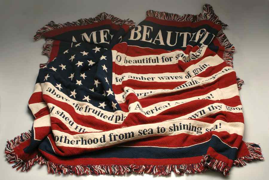 Danbury Mint Giftware America The Beautiful-Throw - No Box by Danbury Mint-1