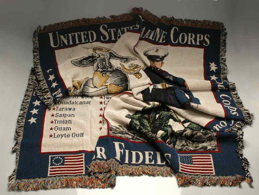 Danbury Mint Giftware God Corps & Country-Throw - No Box by Danbury Mint-1