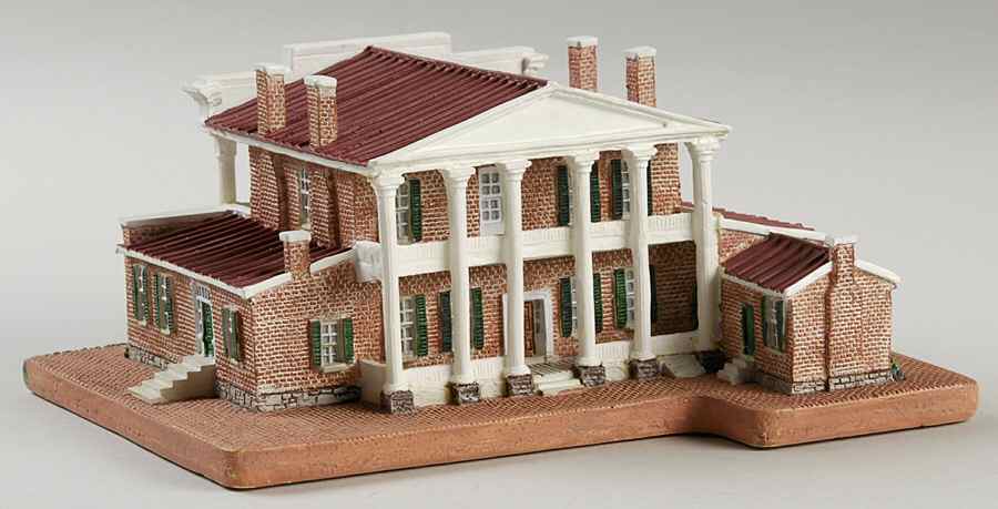 Homes of the Presidents The Hermitage - No Box by Danbury Mint-1