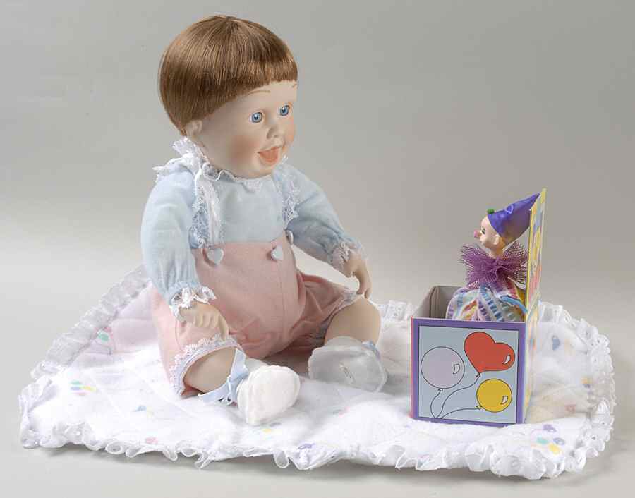 Playful Babies Jack In The Box - No Box by Danbury Mint-1