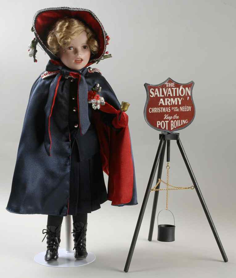 Shirley Temple Christmas Doll Good Samaritan - With Box by Danbury Mint-1