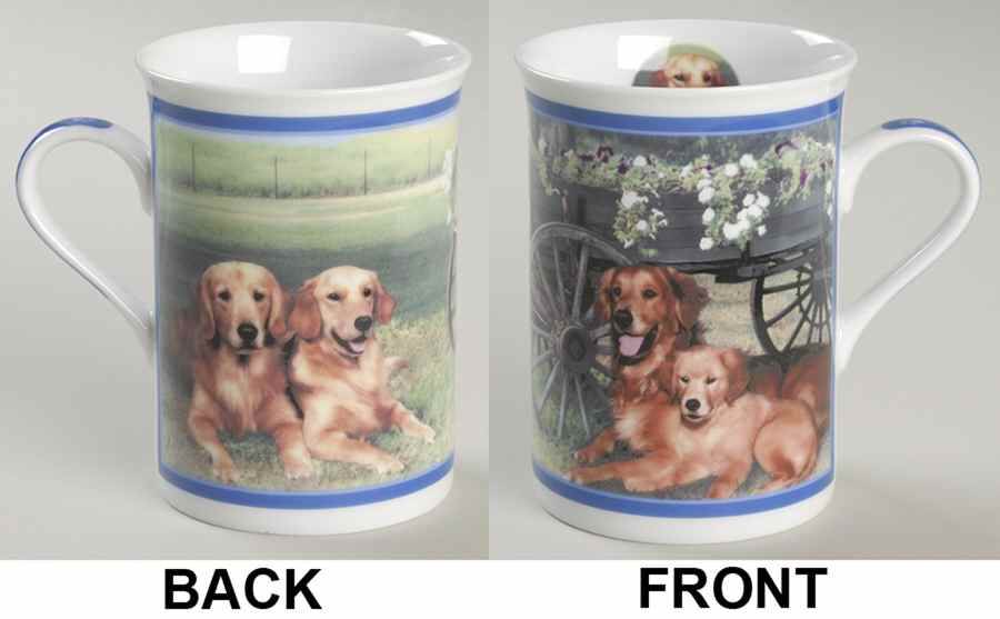 Gorgeous Goldens Retrievers Spring Break - No Box by Danbury Mint-1