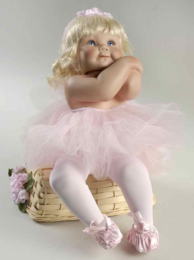 Wildflower Dolls Rose - No Box by Danbury Mint-1