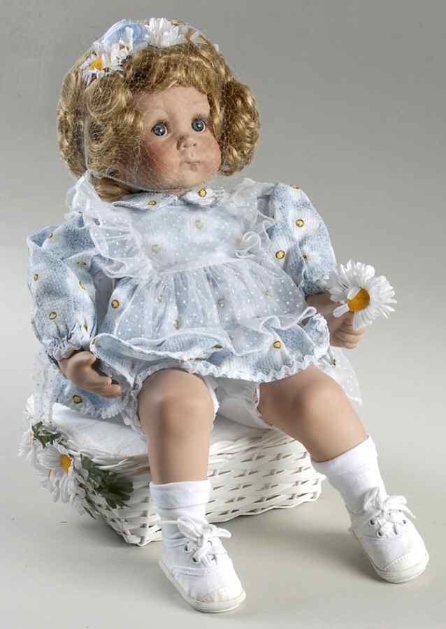 Wildflower Dolls Daisy - No Box by Danbury Mint-1