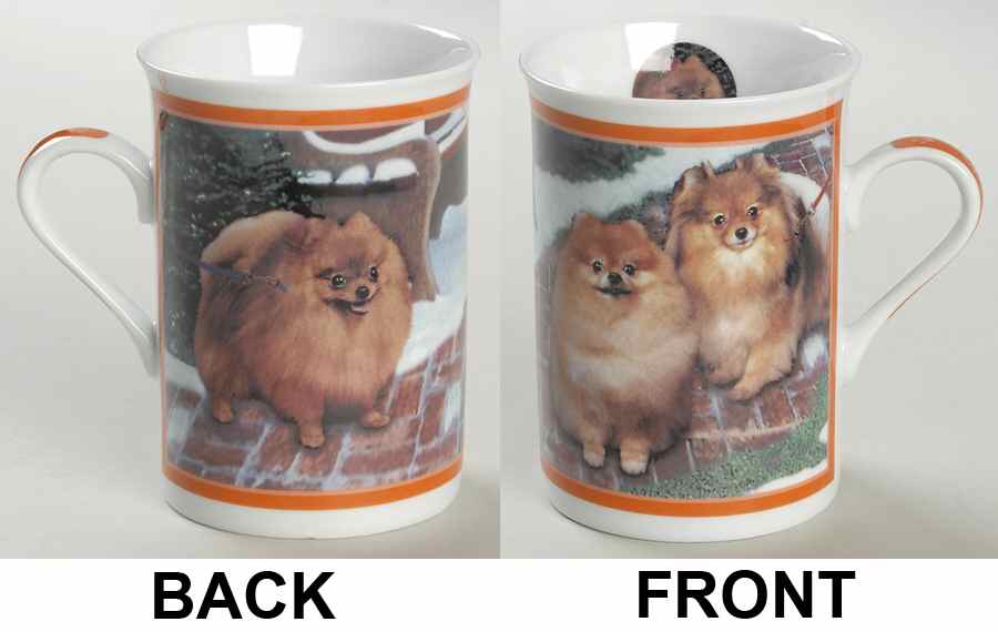Purely Pomeranian Walk In The Park - No Box by Danbury Mint-1