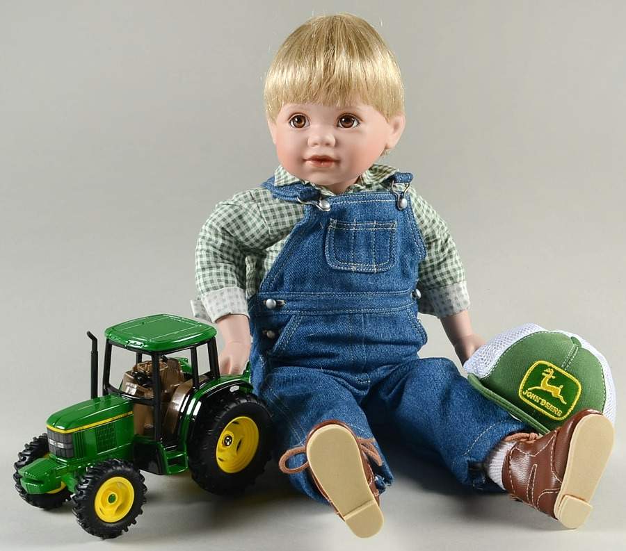 John Deere Baby Doll Johnny - Boxed by Danbury Mint-1