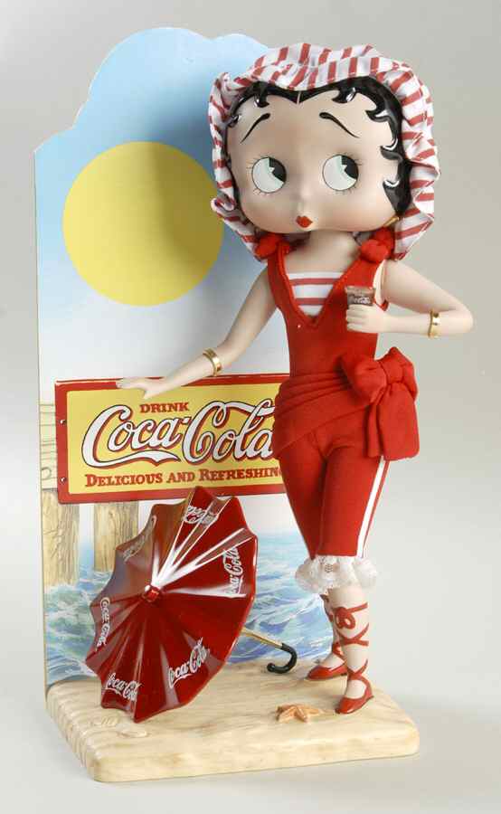 Betty Boop Coca Cola - No Box by Danbury Mint-1