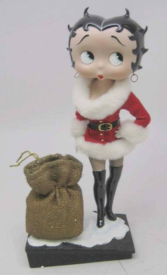 Betty Boop Holiday Betty - No Box by Danbury Mint-1