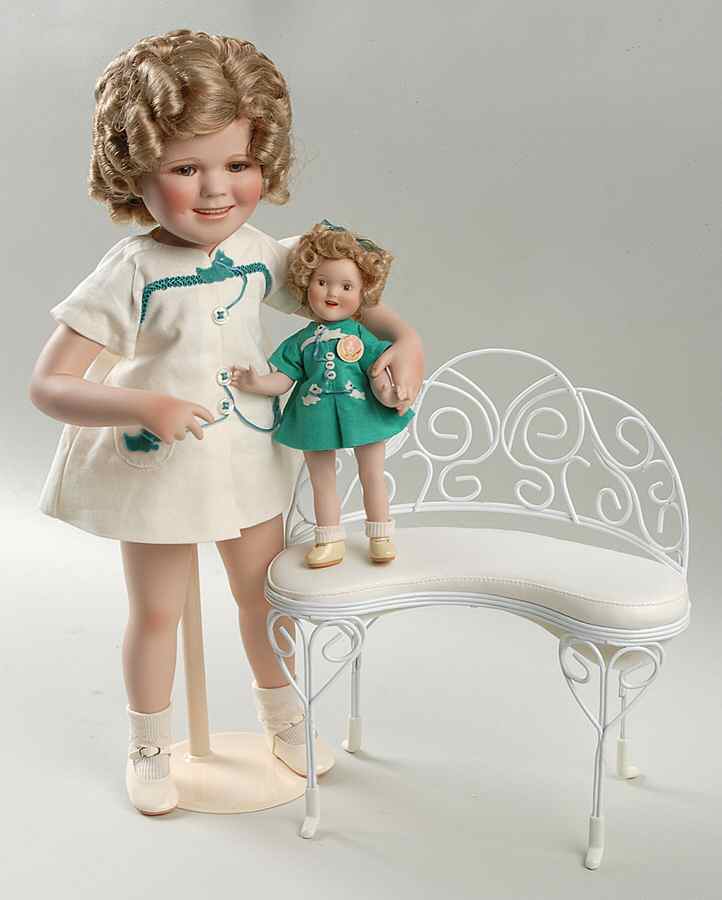 Shirley Temple Two of a Kind Our Little Girls-Set Of 3 - Boxed by Danbury Mint-1