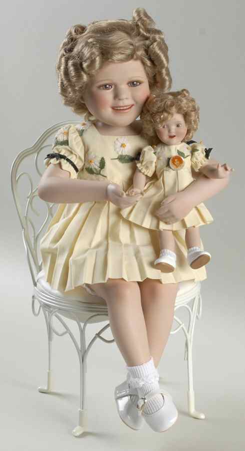 Shirley Temple Two of a Kind Shirley And Her Doll-Set Of 3 - Boxed by Danbury Mint-1
