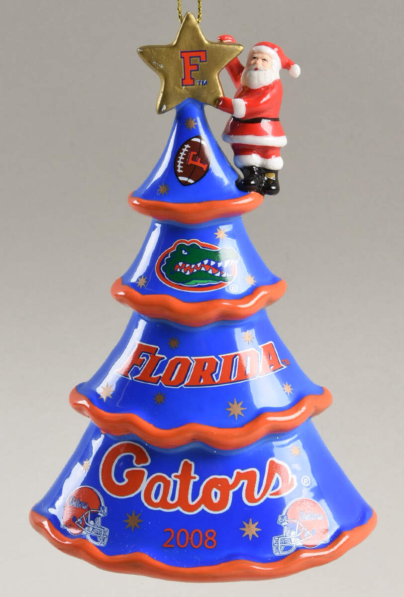 Florida Gators Christmas Christmas Tree - No Box by Danbury Mint-1