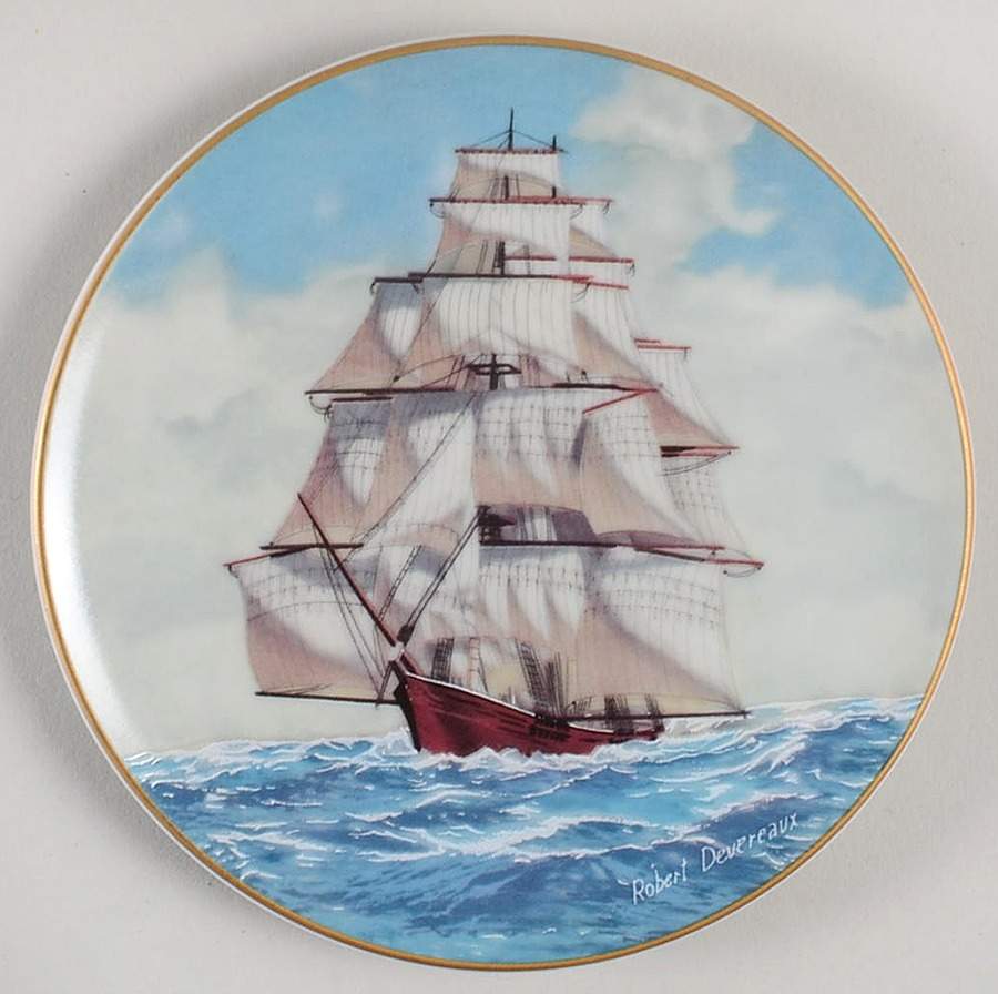 Great American Sailing Ships-Mini Sea Witch - No Box by Danbury Mint-1