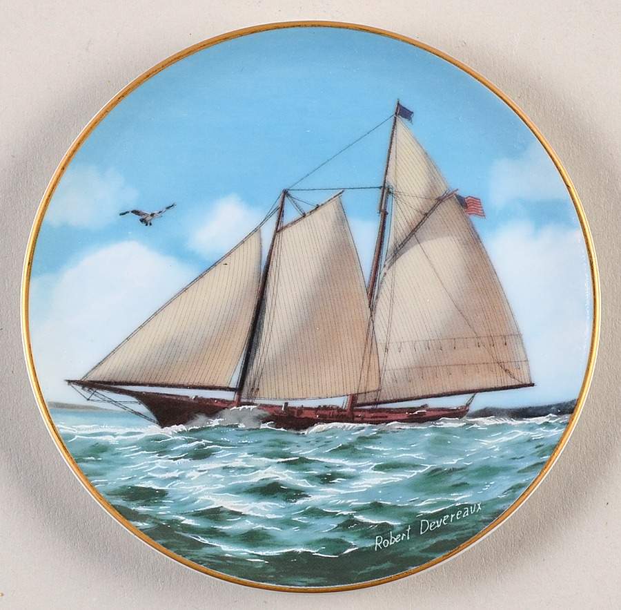Great American Sailing Ships-Mini America - No Box by Danbury Mint-1