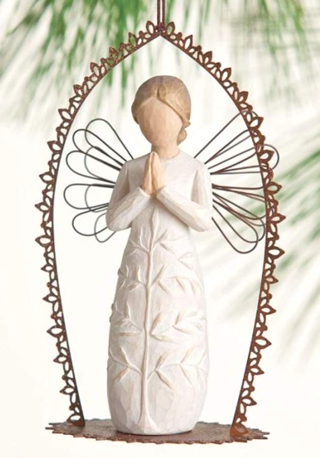 Willow Tree Trellis Ornaments A Tree, A Prayer - Boxed by Demdaco-1